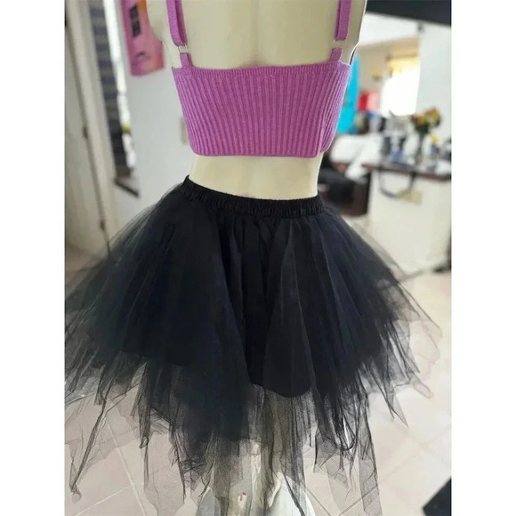 - JJ's House Women's Black Tulle Tutu Skirt S Ballet Dance Costume - Picture 8 of 12
